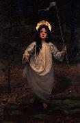 Thomas Cooper Gotch The Flag Sweden oil painting artist